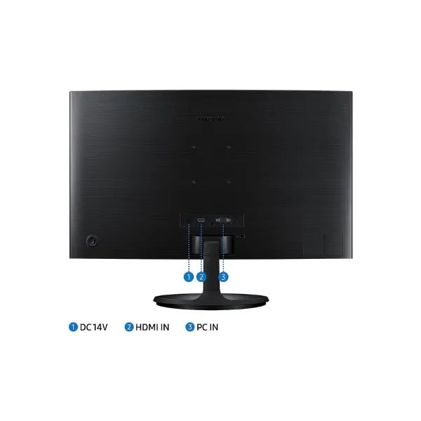 Samsung LS24C360EAMXUE S3 S36C 24 Essential FHD 1800R Curved VA FHD 75Hz Monitor