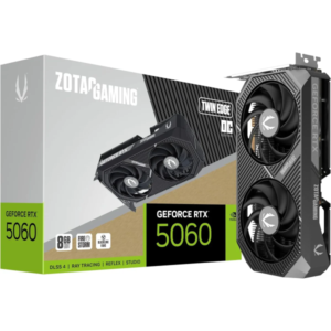 ZOTAC RTX 5060 Twin Edge OC Black 8GB graphics card