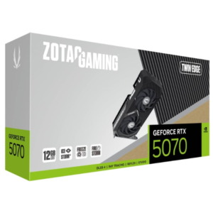 Rtx 5070 12gb, ZOTAC RTX 5070 Twin Edge 12GB graphics card front view